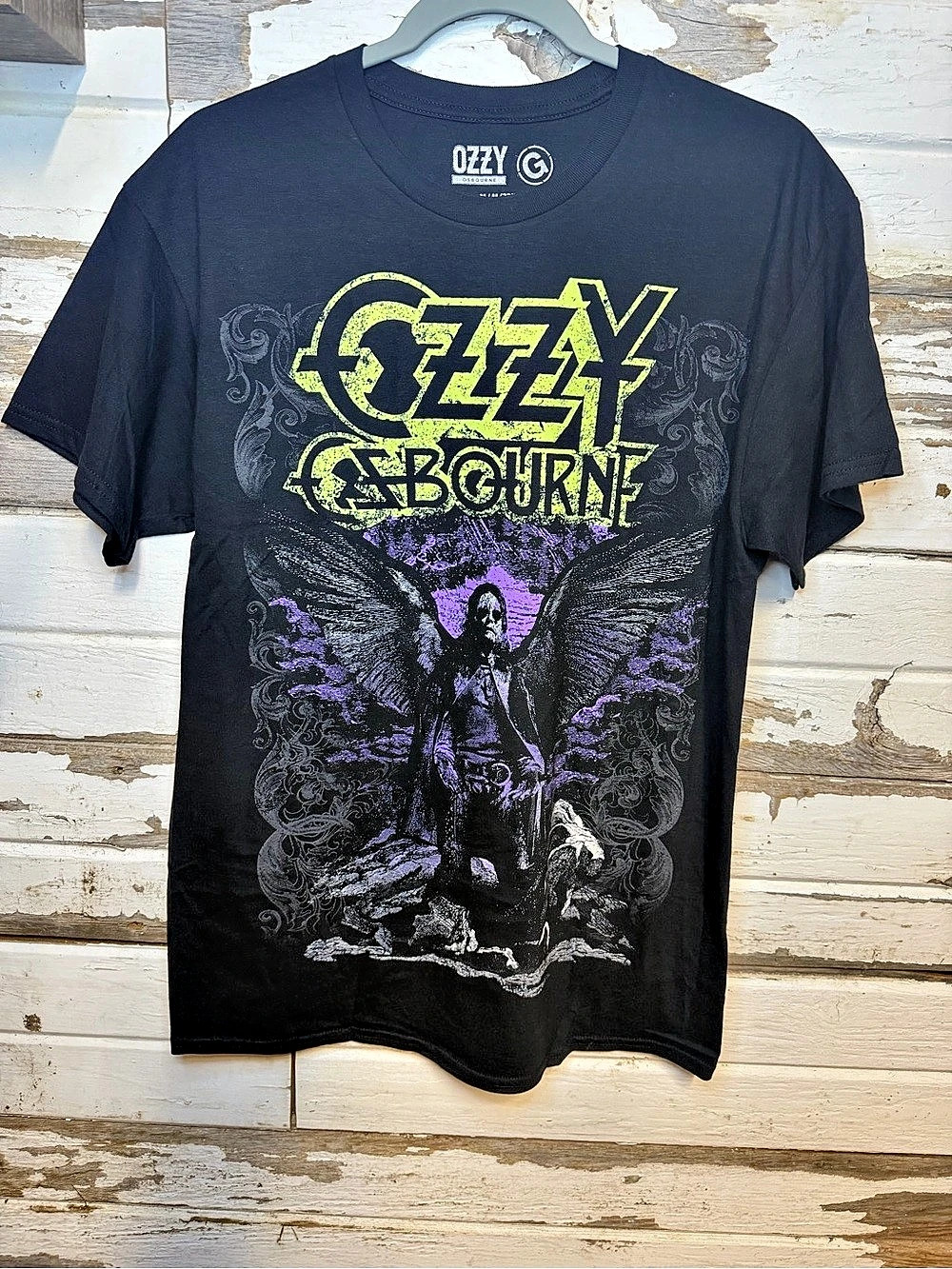Ozzy Osbourne Sabbath Graphic Tee Black Size Medium(1147B